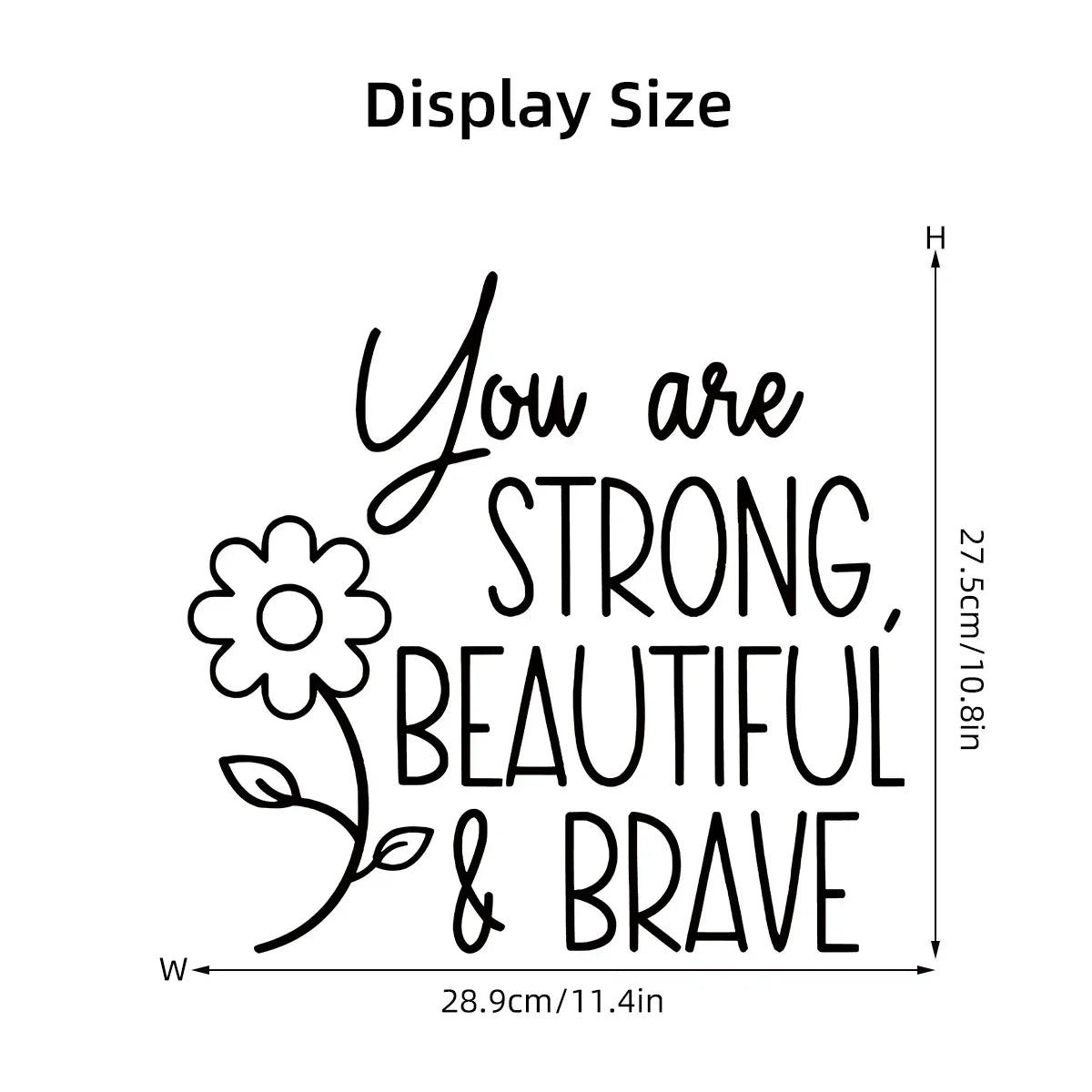 Tägliche Affirmationszitate Spiegelaufkleber Abnehmbar Peel N Stick Vinyl Aufkleber Für Badezimmer Schlafzimmer Inspirational Home Decor Akzente