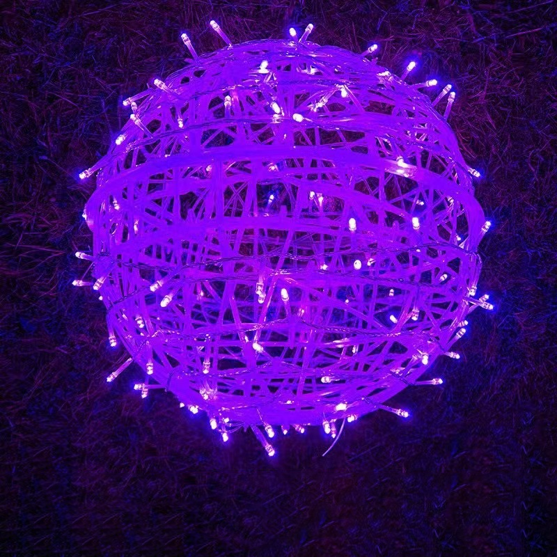 Wasserdichte PVC-Hängekugel-Dekorations-LED-Außenpendelleuchte für den Garten