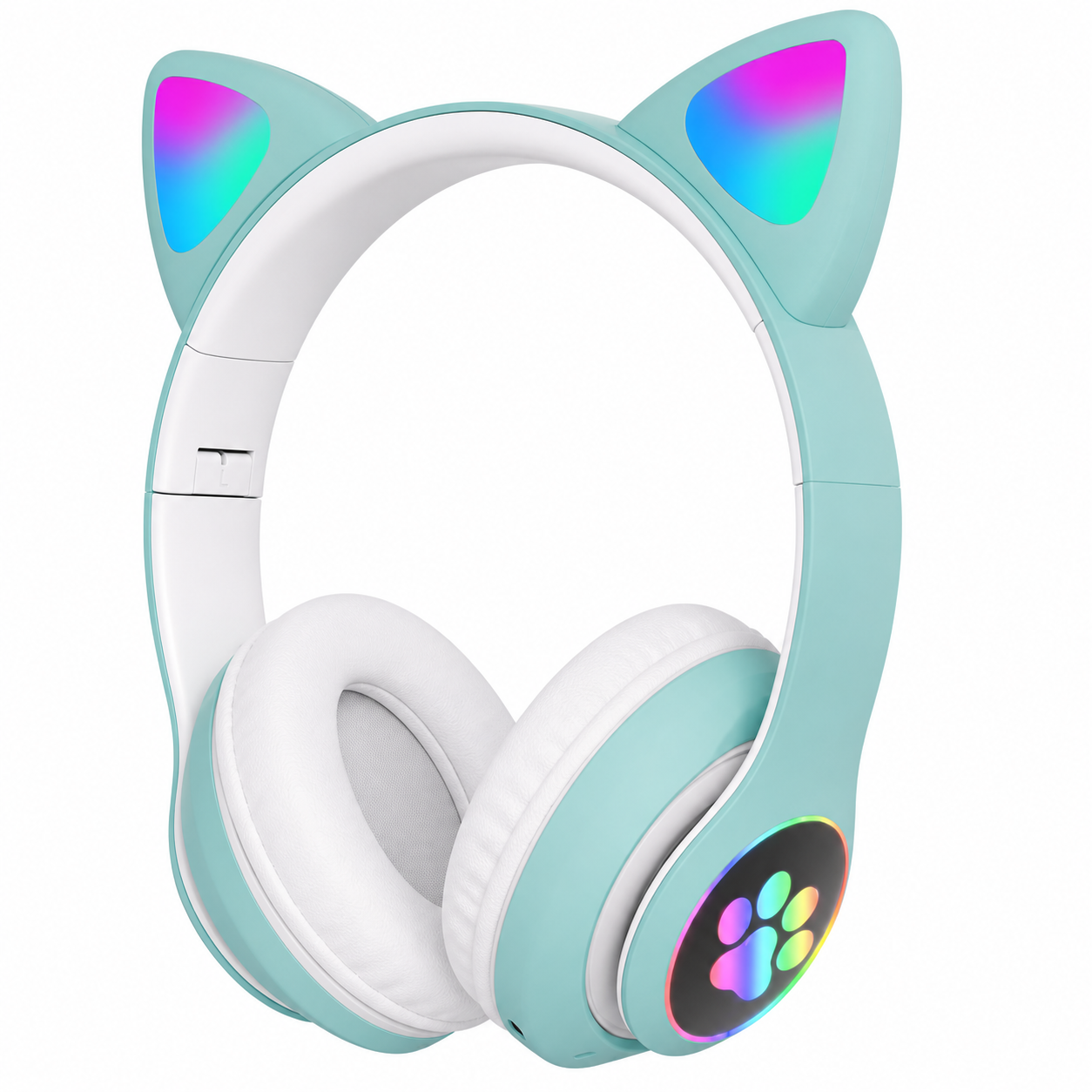 Gaming-Headset Katzenohr LED-Beleuchtung USB 3,5mm | Karnz