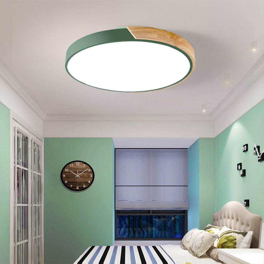 Bunte Runde LED-Deckenleuchte | Karnz
