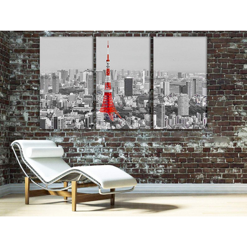 Schlichte Landschaft des Tokyo Towers – Leinwandbild