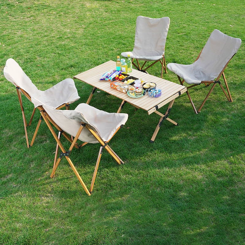 Klappbare Rückenlehne aus Oxford-Gewebe mit Beschlägen für Campingstühle im Freien
