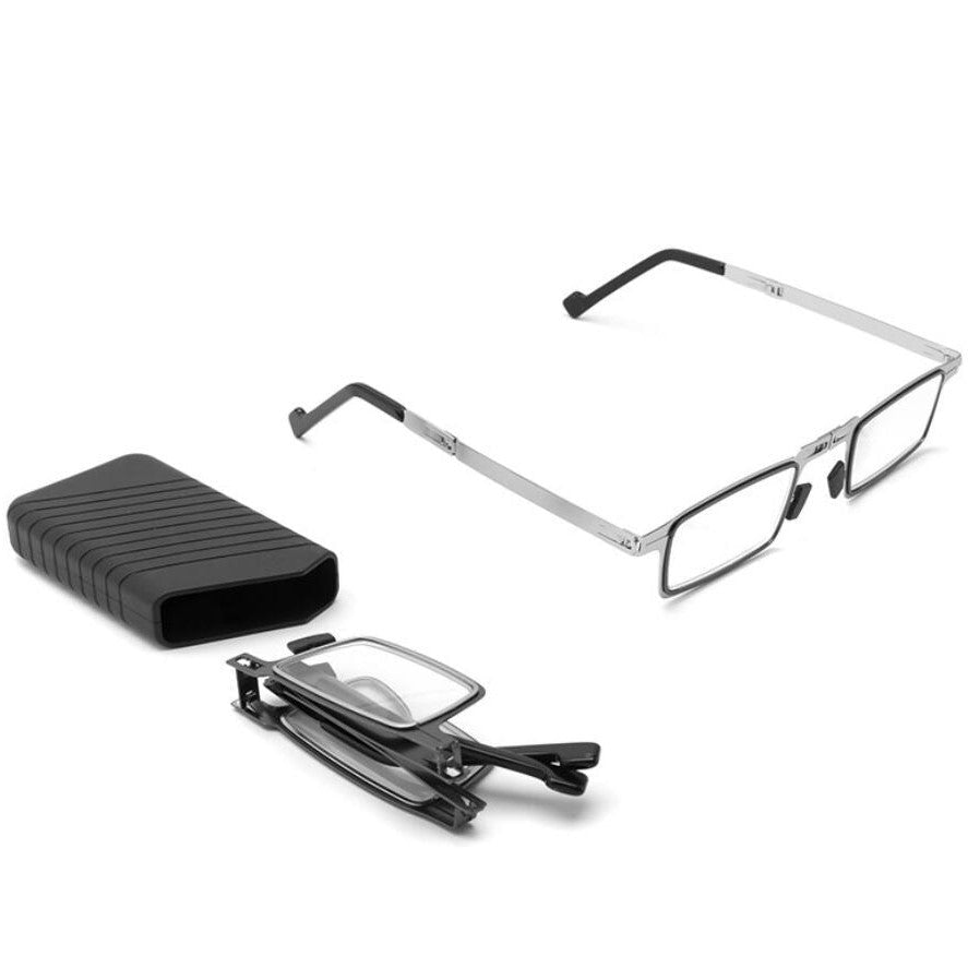 Karnz | Ultraleichte Falt-Lesebrille mit Blauschutz