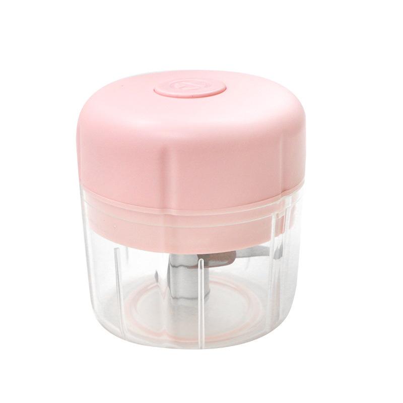 Wiederaufladbarer Minizerkleinerer (USB) 100 oder 250 ml. - 250 ml. pink | Karnz