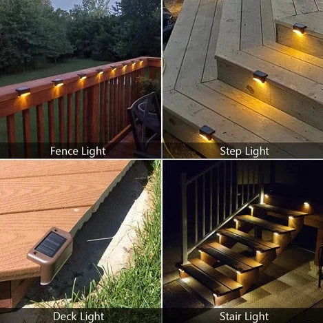 Solar wasserdichte Treppenlichter Karnz