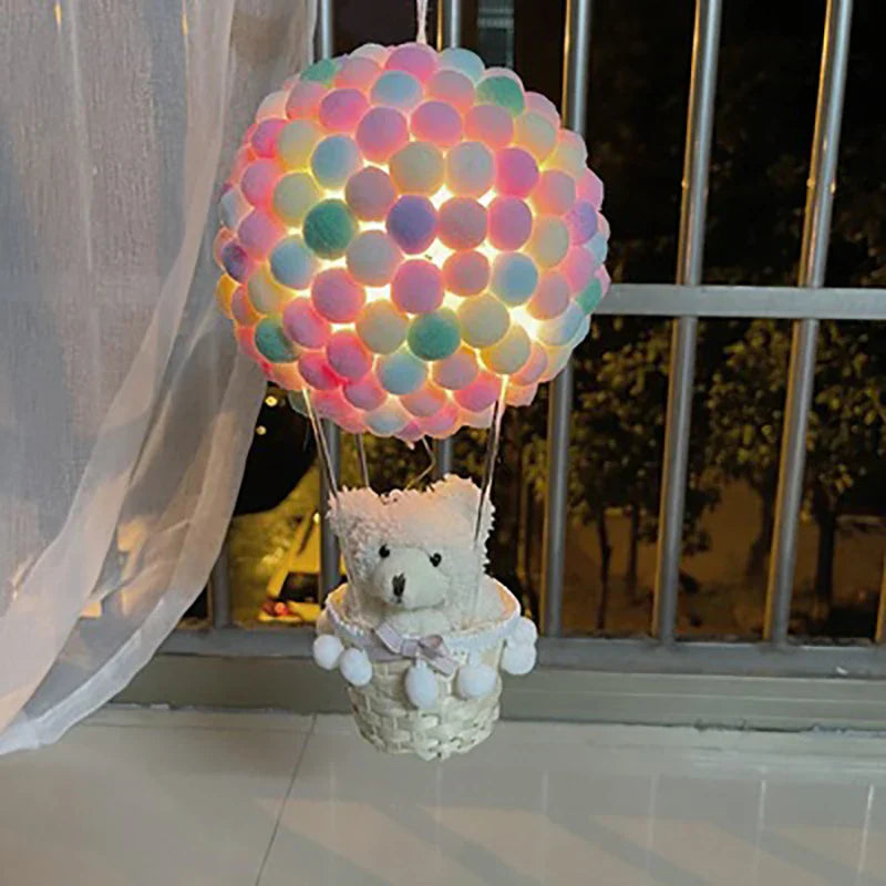 DIY Heißluftballon-förmige fliegende Tiere Nachtlampe | Karnz