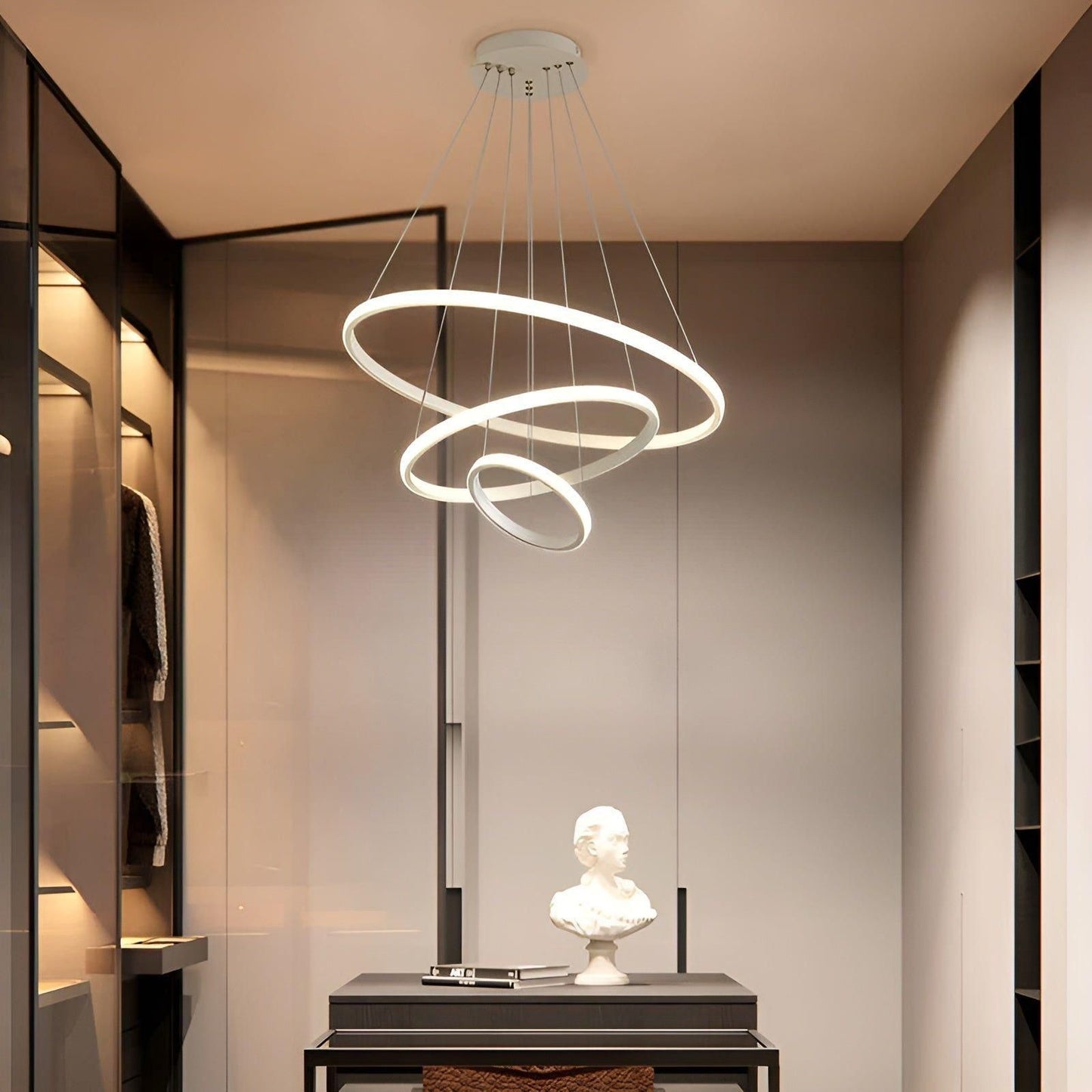LED-Pendelleuchte mit Kugeldesign – Modern und elegant | Ideal für Wohn- oder Esszimmer