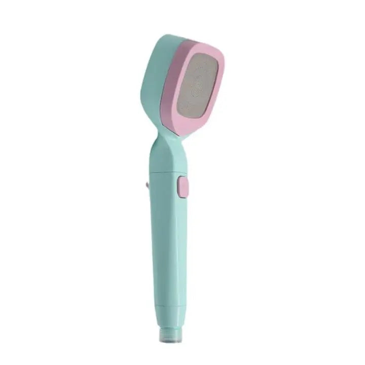 Handheld-Dusche mit 4 Sprühmodi & Stopp-Taste – Hoher Druck