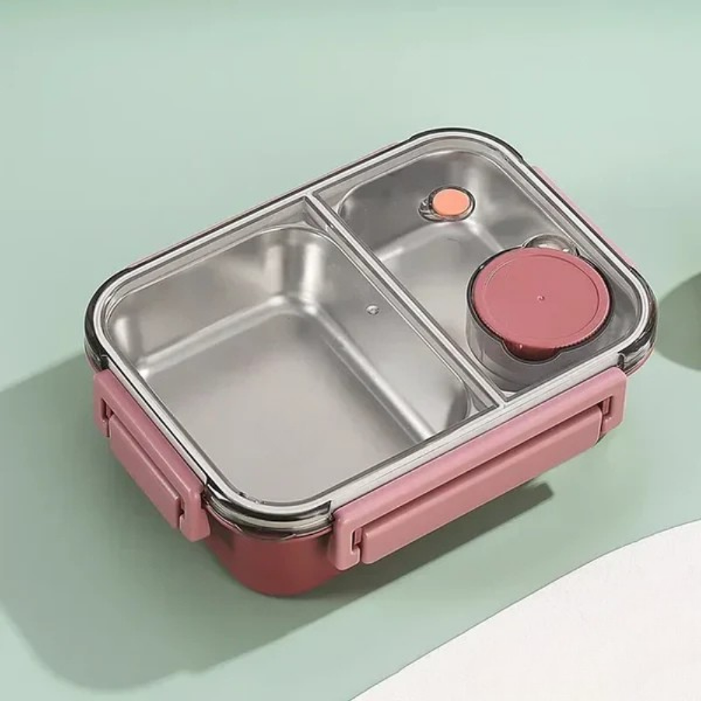 Lunchbox aus Edelstahl, isolierter Lebensmittelbehälter