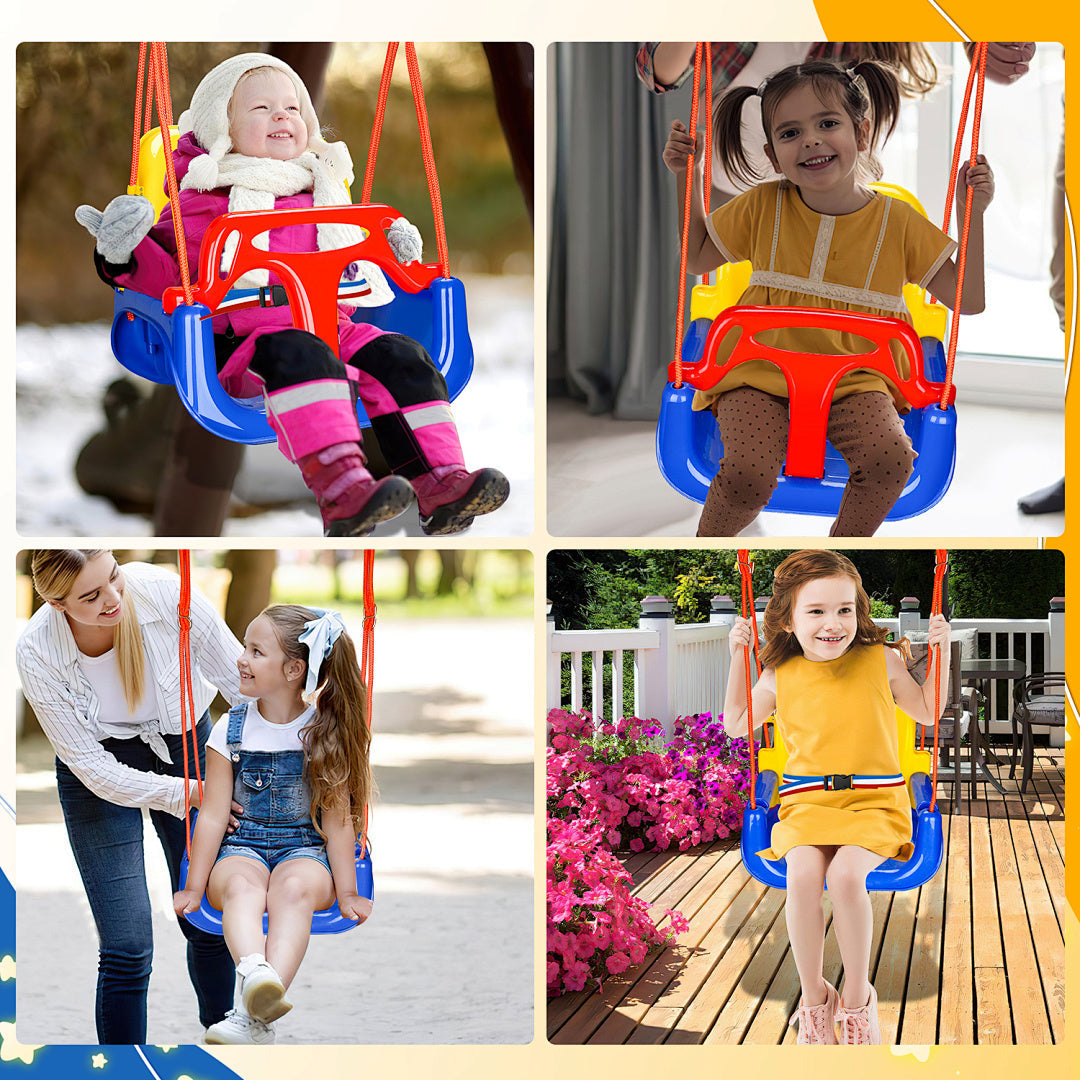 Kinderschaukel Babyschaukel 3 in 1 | Karnz
