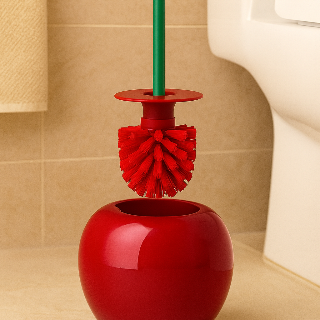Elegante WC-Bürste Nova – Moderne Bürste & Halter für hygienisches Badezimmer | Karnz