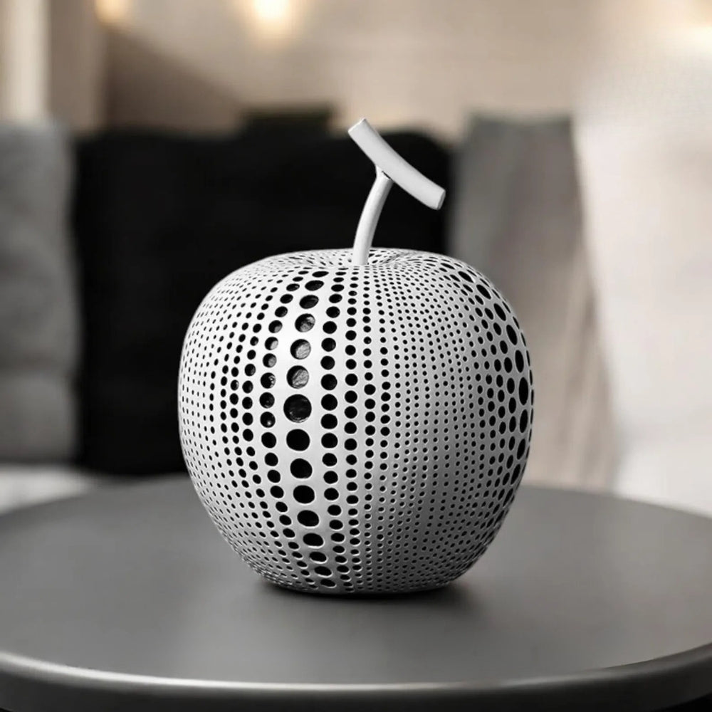 Punktmuster Apfel Skulptur | Karnz
