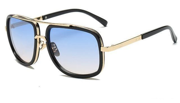 Herren-Sonnenbrille mit polarisierten Gläsern, UV400-Schutz, leichtem Aluminiumrahmen