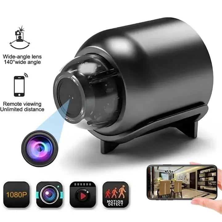Mini 4G WiFi Kamera 1080P – mit Nachtsicht & Bewegungsmelder