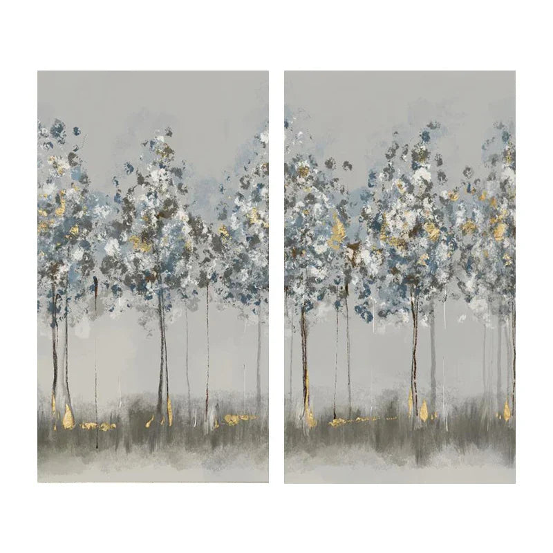 Modern Abstract Glücksbringender Goldener Geldbaum Wandkunst Feine Kunstdrucke Poster Bilder Für Wohnzimmer Esszimmer Schlafzimmer Kunst Dekor