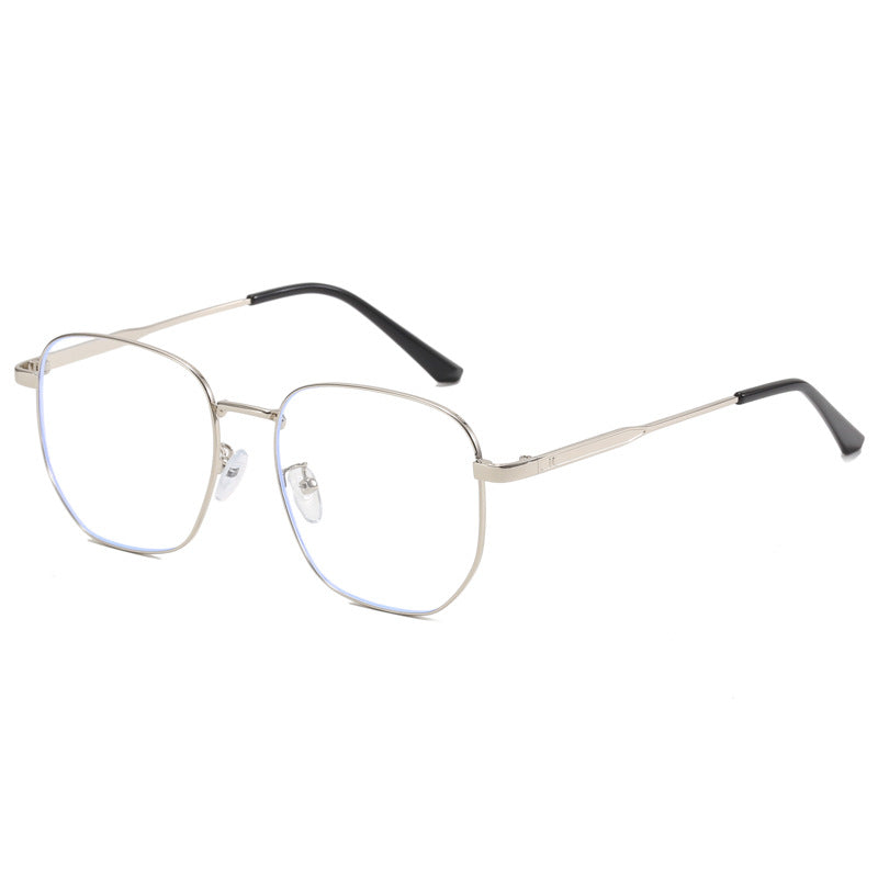 Damen modische quadratische Brille mit leichtem Metallrahmen Karnz