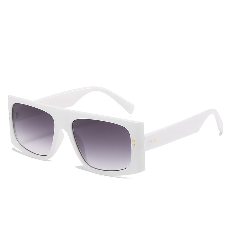 Damen oversized Sonnenbrille mit stylishem, schmalem Rahmen Karnz