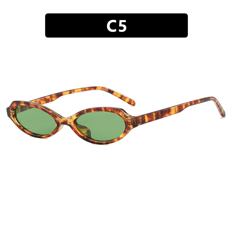 Damen elegante Sonnenbrille im stylischen Ovaldesign Karnz