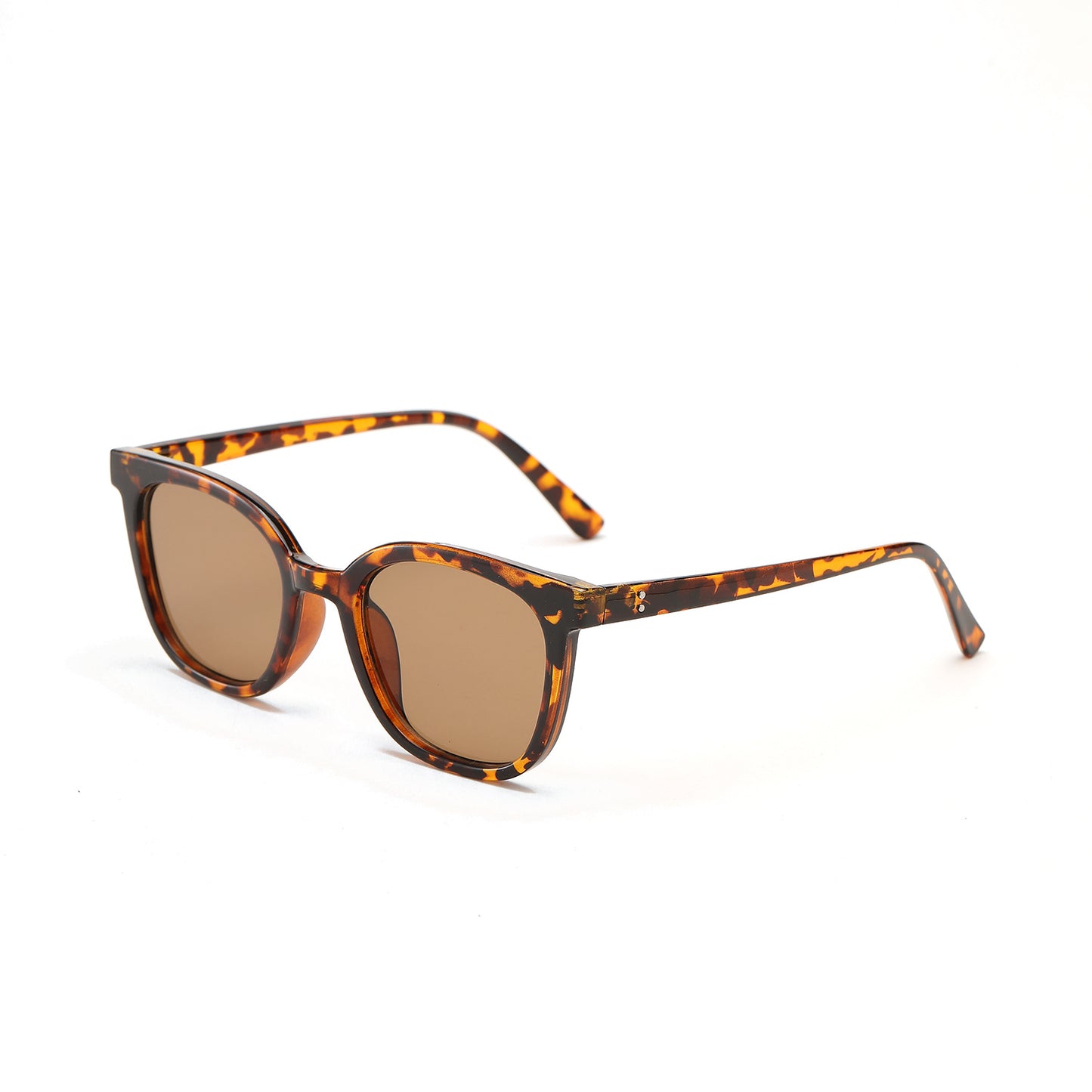 Damen modische Sonnenbrille mit modernem Kunststoffrahmen Karnz