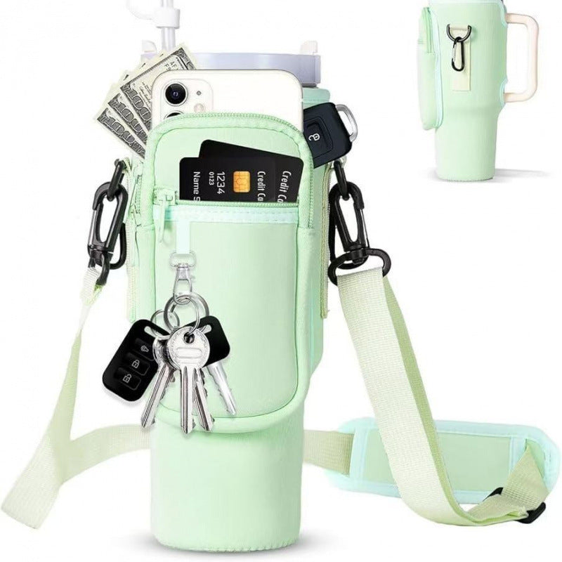 Damen Multifunktionale Handytasche mit Getränkehalter Karnz