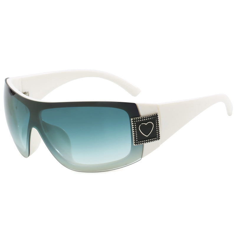 Damen Sportliche Sonnenbrille mit modernem Design Karnz