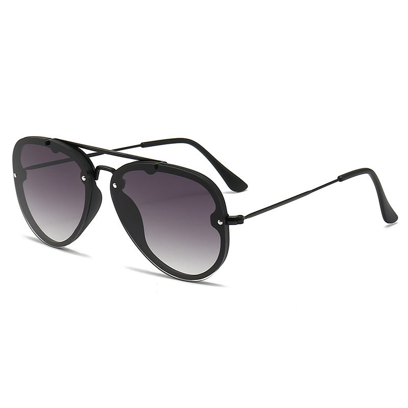 Damen extravagante Sonnenbrille mit stilvollem Rahmen und UV-Schutz Karnz