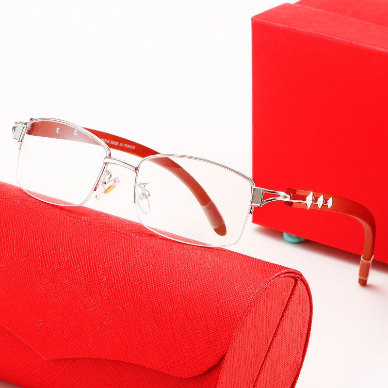 Damen exklusive Designer-Sonnenbrille mit hochglanzveredeltem Metallrahmen und polarisierenden Gläsern Karnz