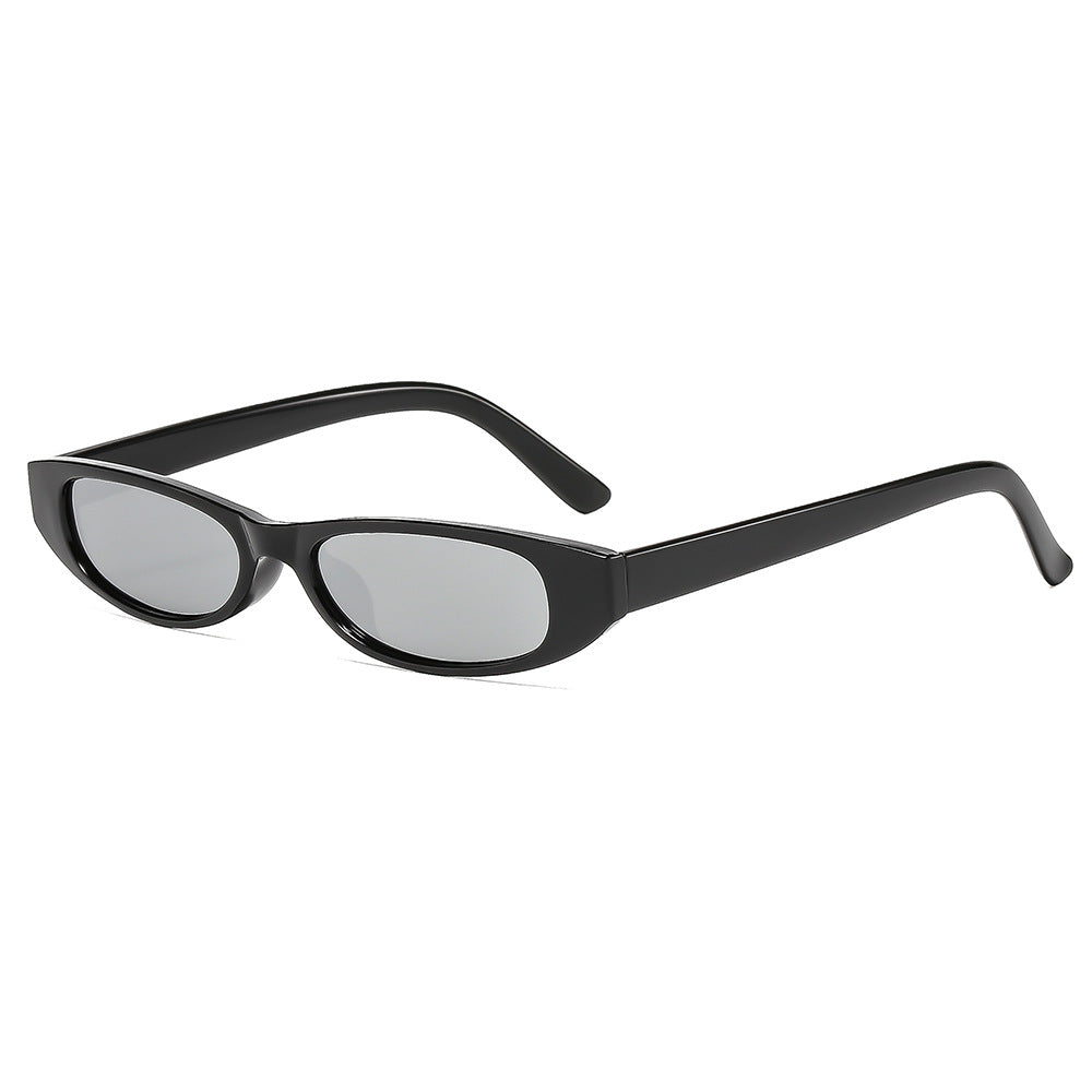 Damen trendige Cat-Eye Sonnenbrille im minimalistischen Design Karnz