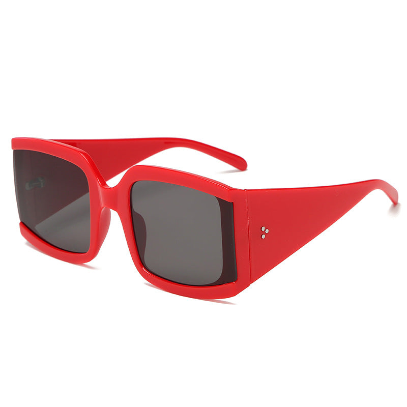 Damen oversized Sonnenbrille im modernen minimalistischen Stil Karnz