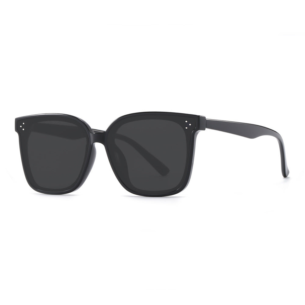Damen Modische quadratische Sonnenbrille mit robustem Rahmen und UV-Schutz Karnz