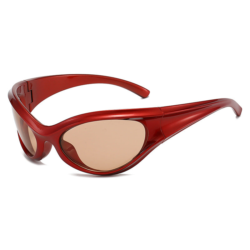 Damen modische Sportsonnenbrille Karnz