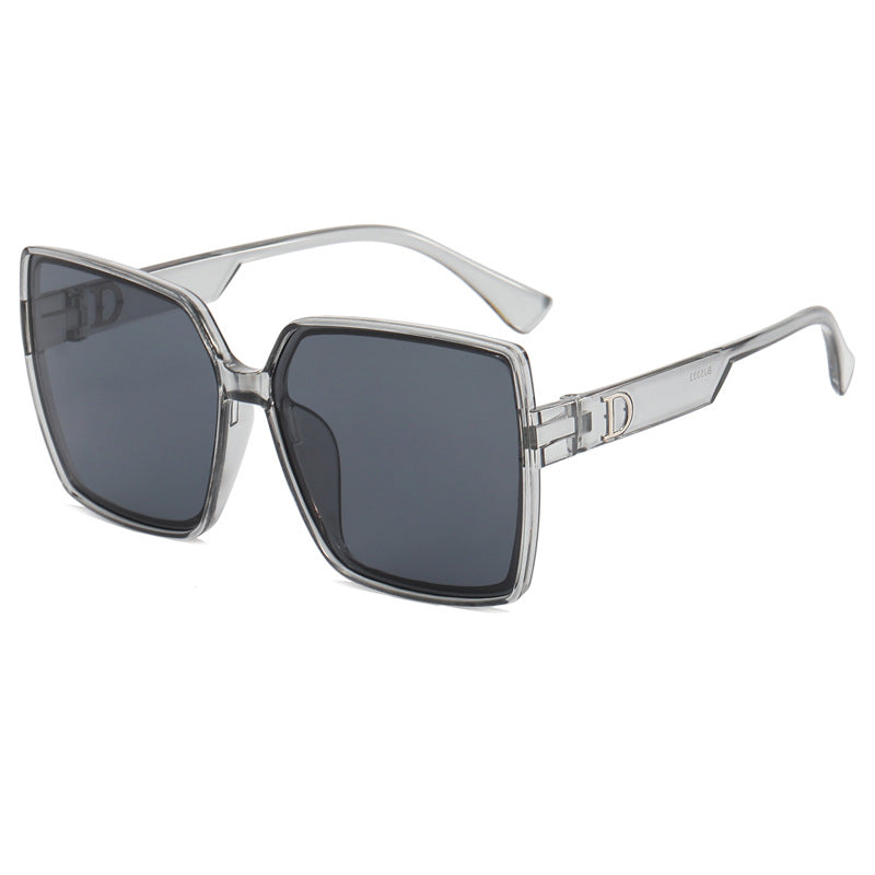 Damen Oversized-Sonnenbrille mit stylishem Rahmen Karnz