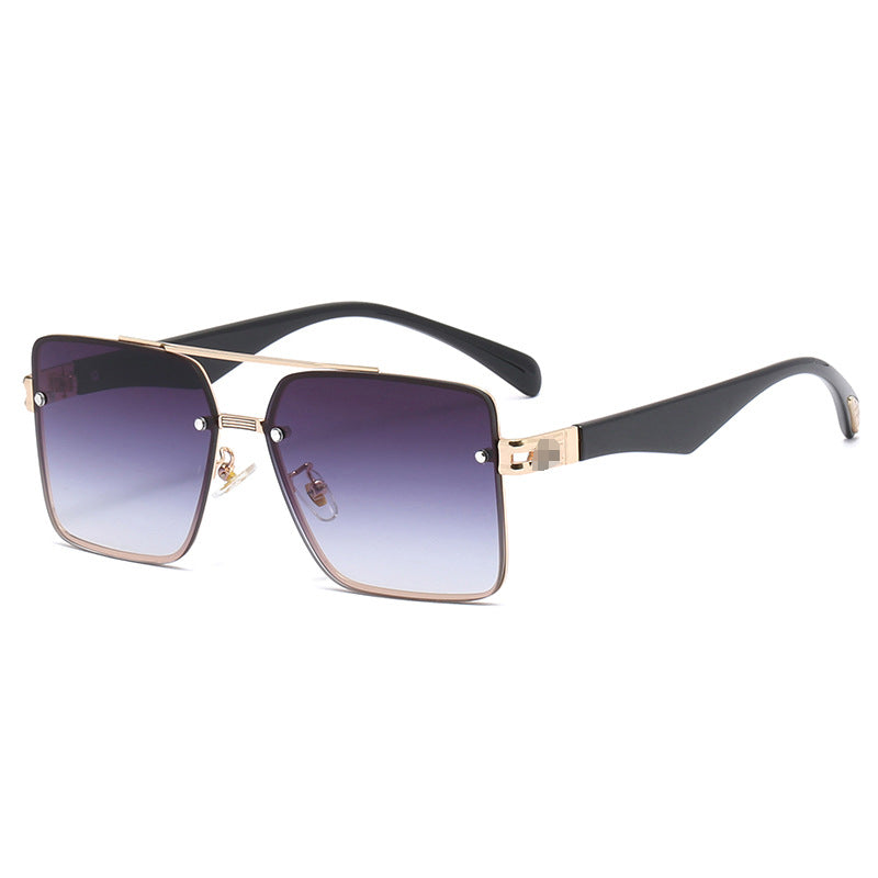 Damen modische Sonnenbrille mit elegantem Metallrahmen Karnz