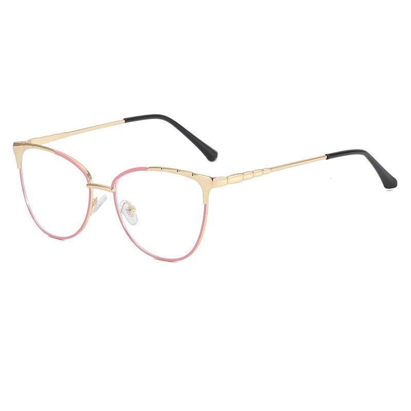 Damen Cat-Eye Brille mit feinen Metallakzenten Karnz