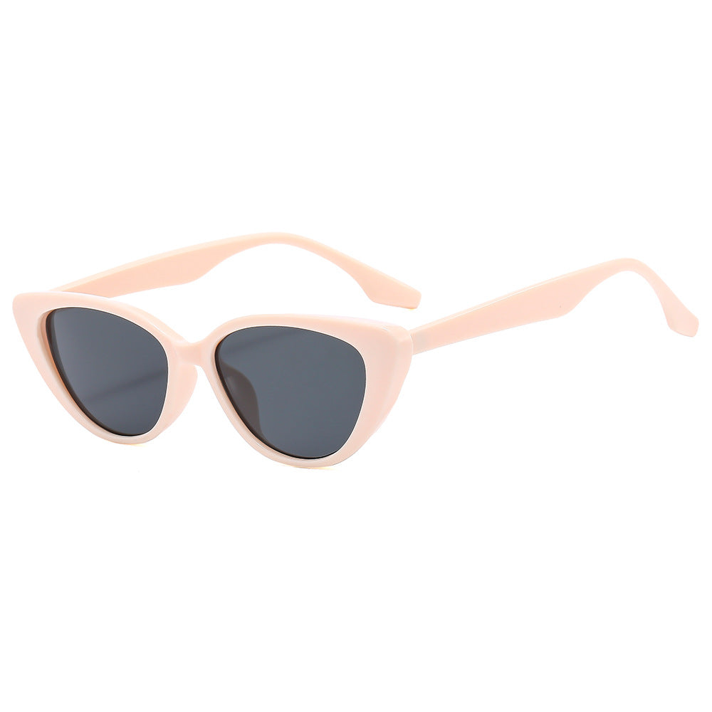 Damen futuristische Cat-Eye Sonnenbrille mit speziellen UV-Schutzgläsern Karnz