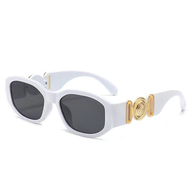 Damen modische Sonnenbrille mit eleganten Akzenten Karnz