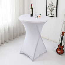 Stehender Eventtisch mit eleganter Hülle Karnz
