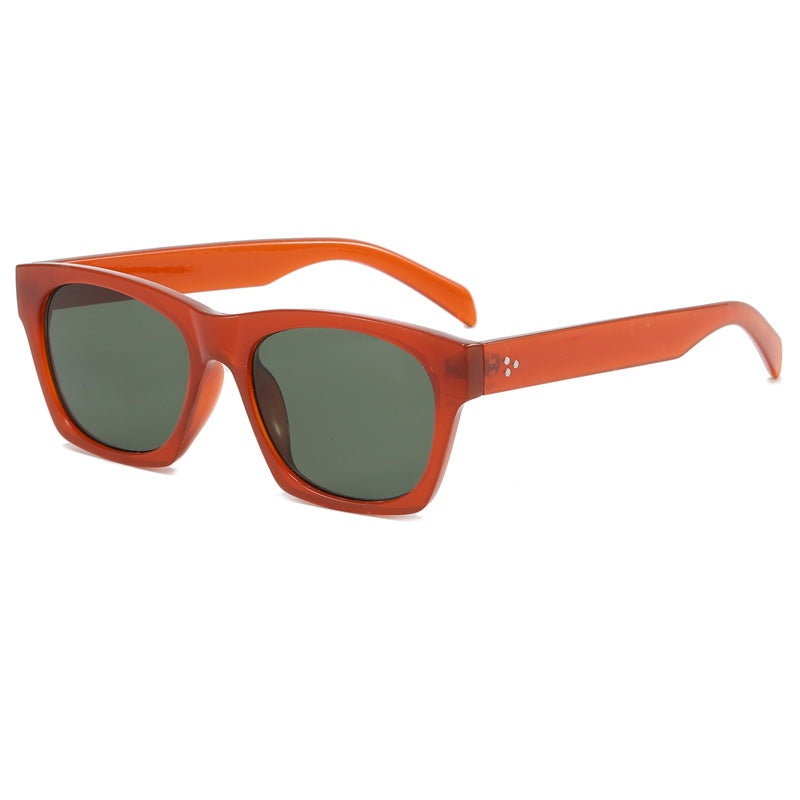 Damen stylische quadratische Sonnenbrille mit bequemem Sitz Karnz