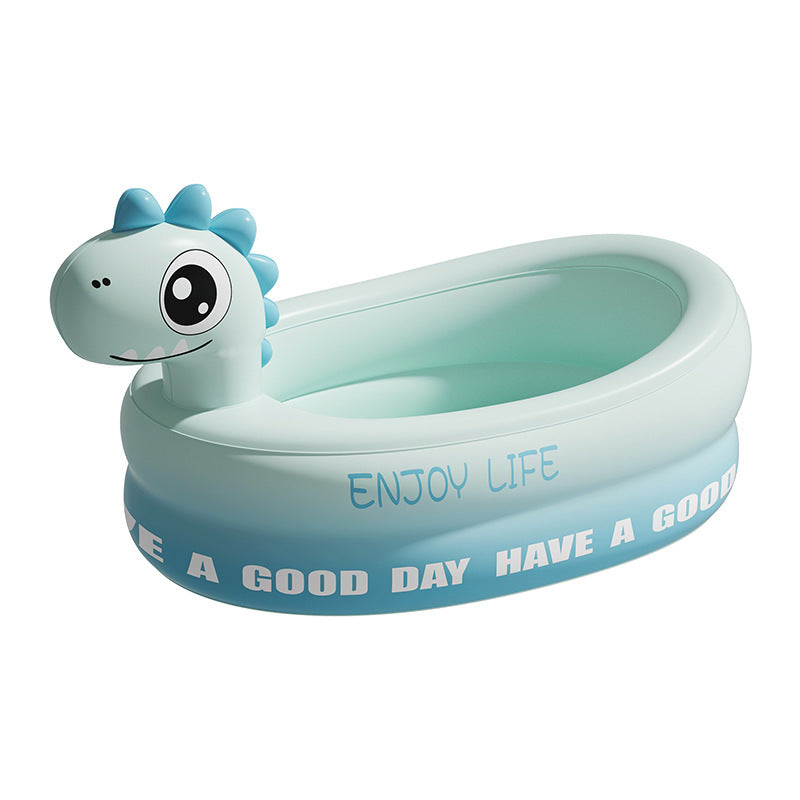 Damen Aufblasbare Baby-Badewanne mit Kuschelmotiv Karnz