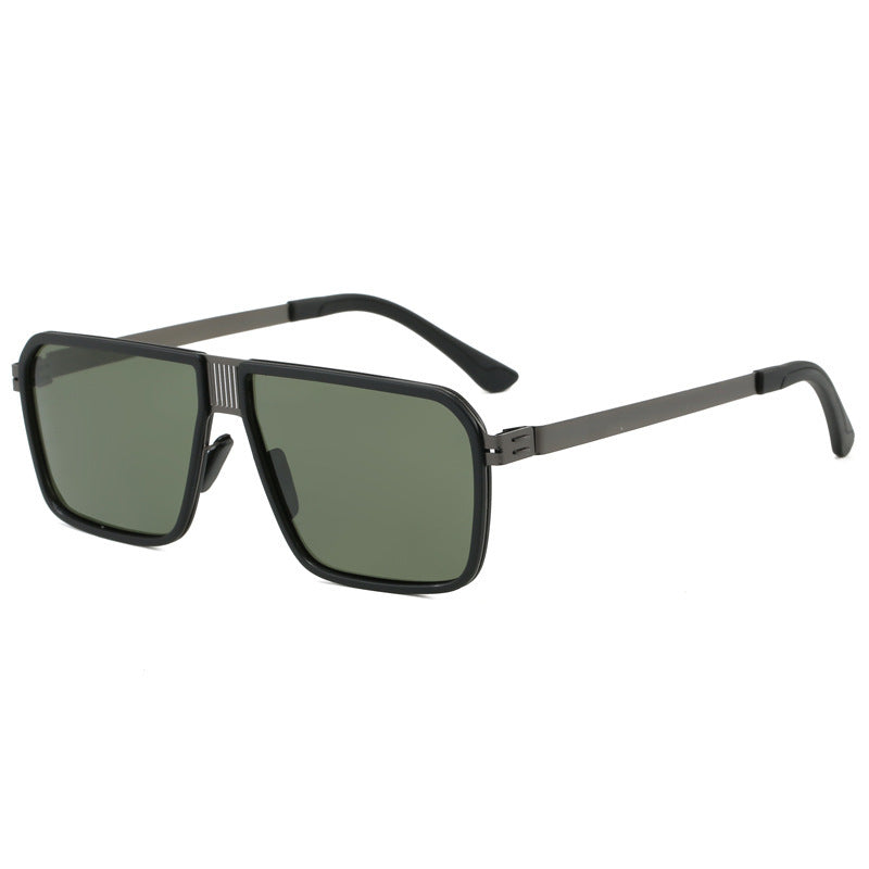 Damen modische Sonnenbrille im modernen, eckigen Design Karnz
