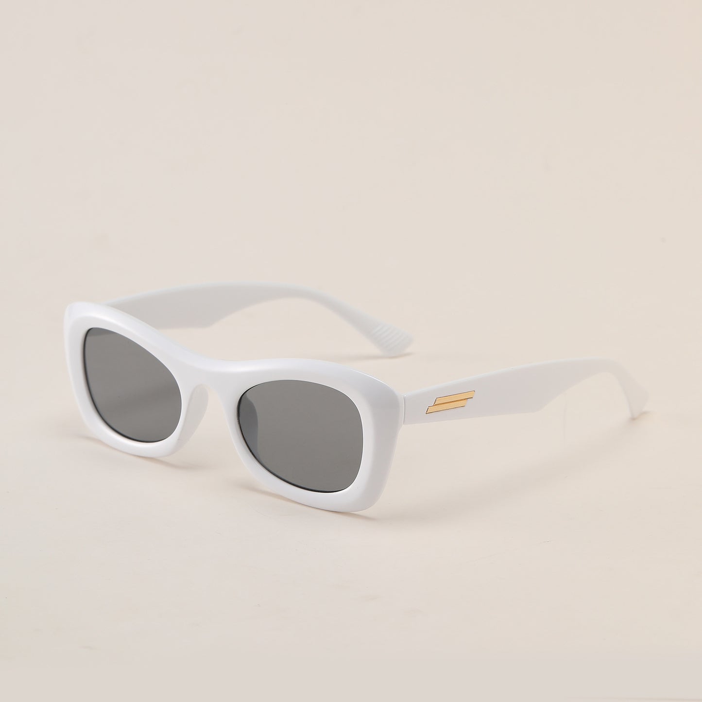 Damen stylische Sonnenbrille im angesagten Geometrie-Design Karnz
