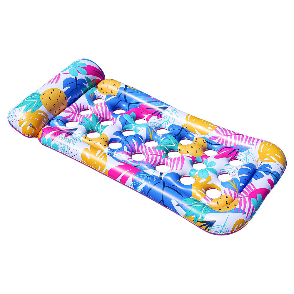 Damen Aufblasbare Schwimm-Lounge mit floralem Design Karnz