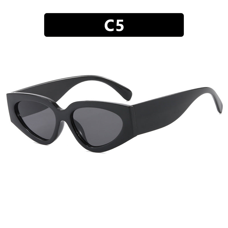 Damen Cat-Eye Sonnenbrille mit extravagantem Design und schützendem UV-Filter Karnz