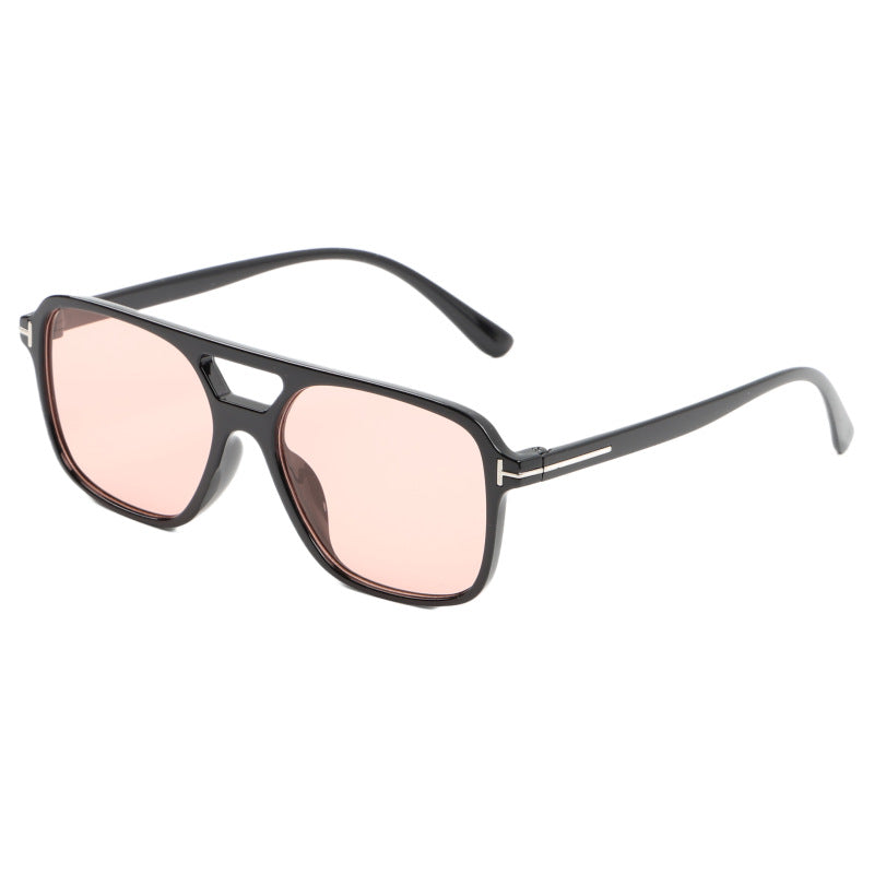 Damen modische Sonnenbrille im trendigen Schildpatt-Design Karnz