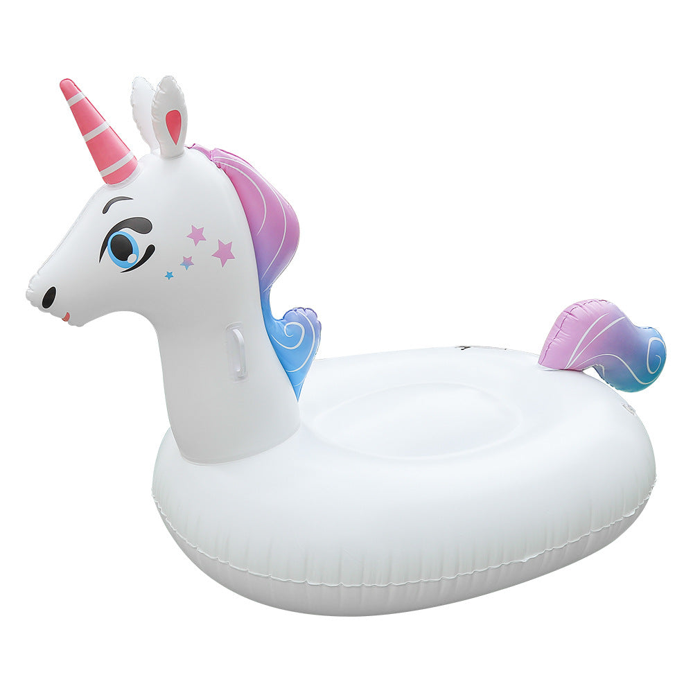Damen Aufblasbare Einhorn-Schwimminsel Karnz