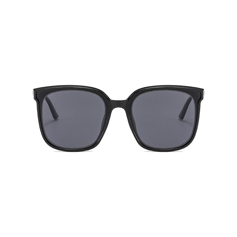 Damen moderne Quadratische Sonnenbrille mit UV-Schutz und schmalen Bügeln Karnz