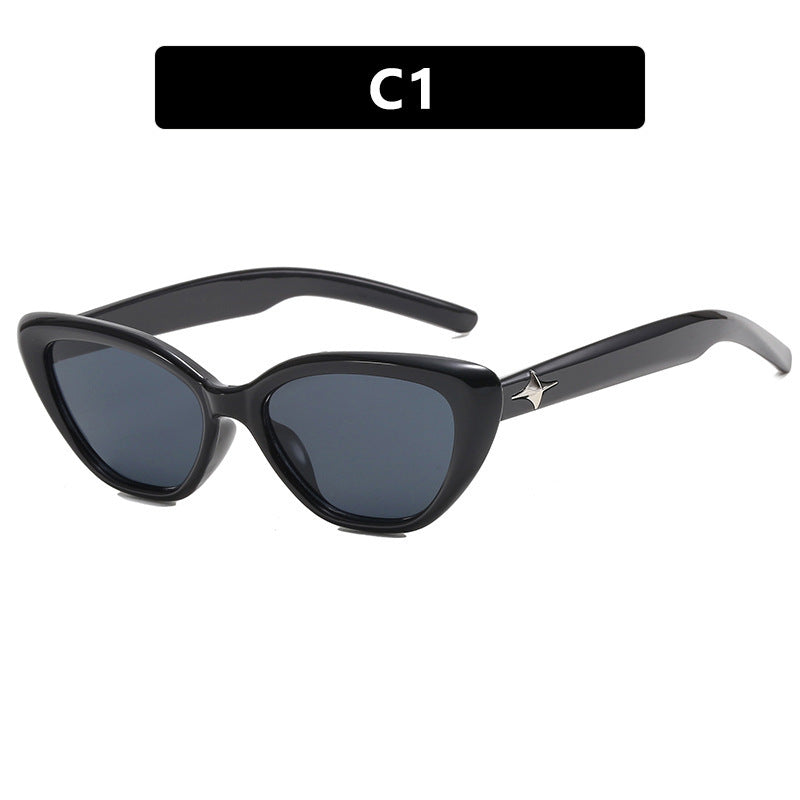 Damen Cat-Eye Sonnenbrille im modernen Design mit stylishem Rahmen Karnz