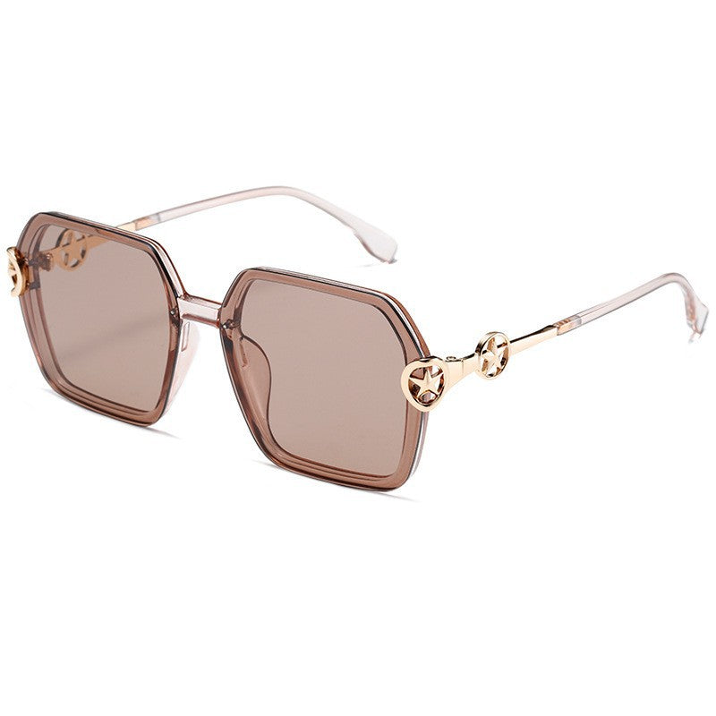 Damen Modische Sonnenbrille mit luxuriösen Verzierungen Karnz