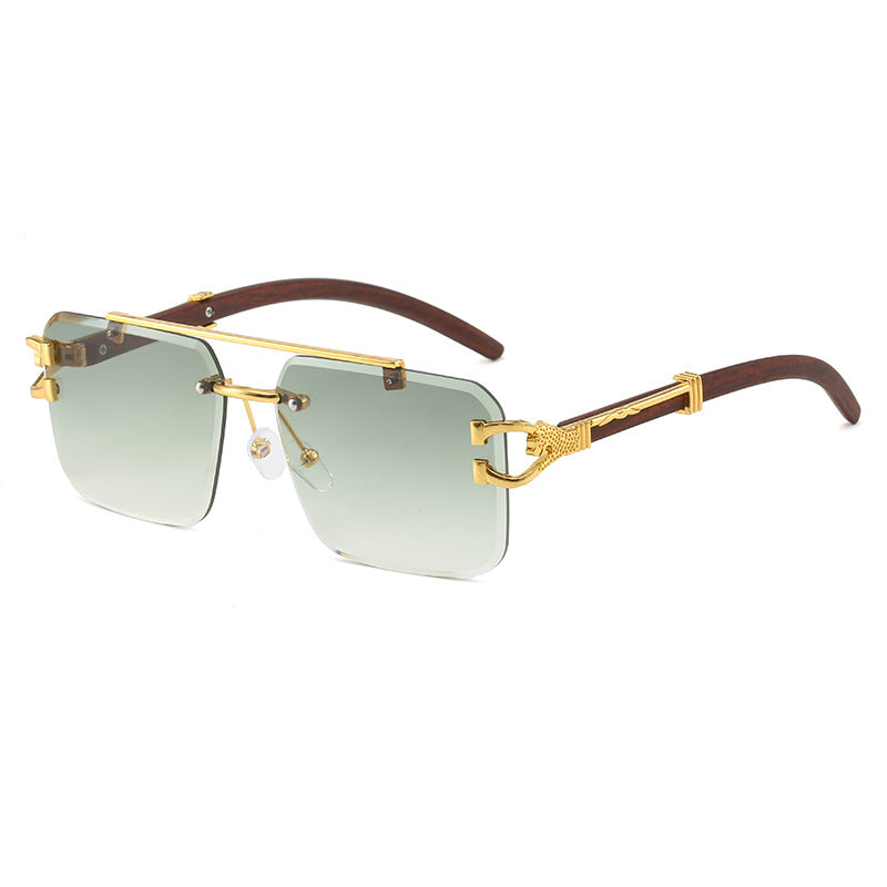 Damen exklusive Designer-Sonnenbrille mit luxuriösen Akzenten Karnz