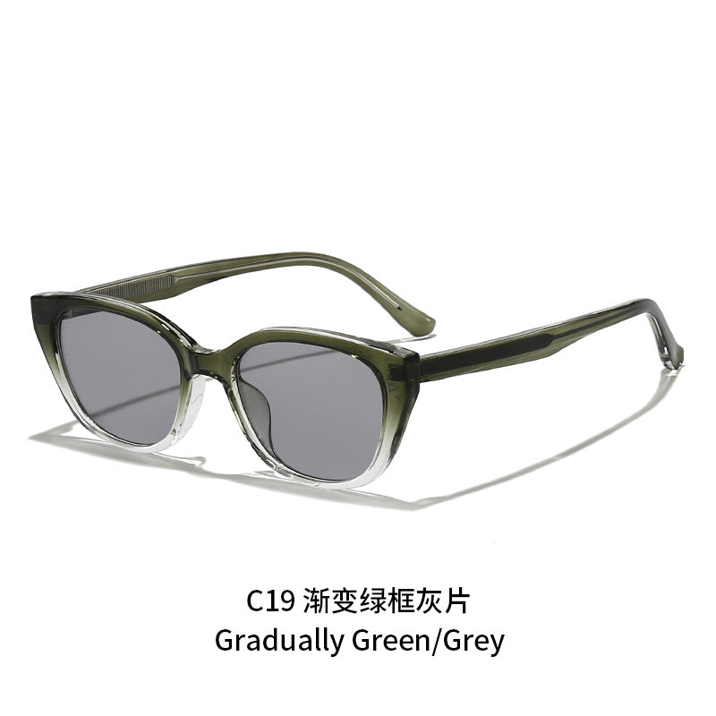 Damen Cat-Eye Sonnenbrille mit UV-Schutz und modischem Rahmen Karnz